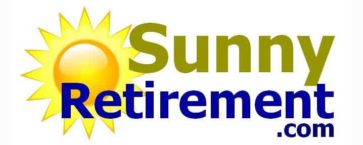 SunnyRetirement.com is a Top Level easy to remember Domain & Logo for sale $3,300.00