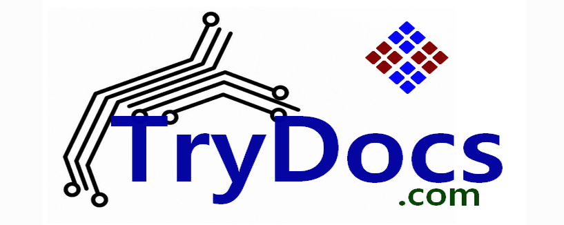 TryDocs.com is an easy to remember commercial  Domain & Logo for sale $5,500.00