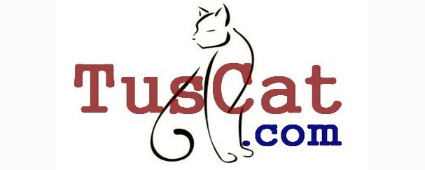 TusCat.com is a Top Level easy to remember commercial Domain & Logo for Sale $8,900.00